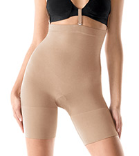 Spanx Plus Size Slim Cognito Shaping Mid-Thigh Bodysuit